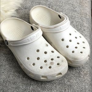 White Crocs